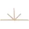 Ekena Millwork Kennewick Smooth Timber Gable Bracket, Douglas Fir, 108"W x 68"H x 1 1/2"D x 3 1/2"F, 15/12 Pitch GBW108X68X0204KEN00SDF - alternate 5